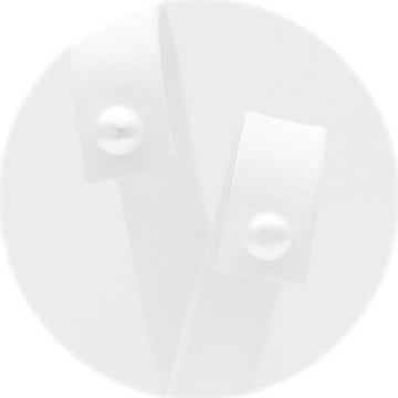 Ασημένια σκουλαρίκια με μαργαριτάρια 5.50mm